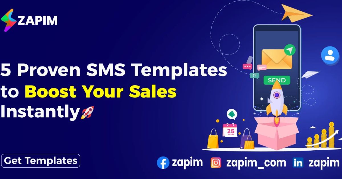 5 Proven SMS Marketing Templates to Boost Your Sales Instantly