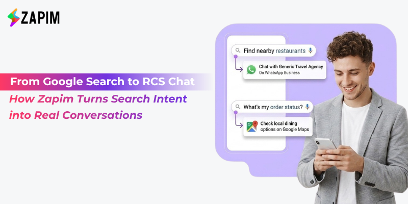 From Google Search to RCS Chat: How Zapim Turns Search Intent into Real Conversations