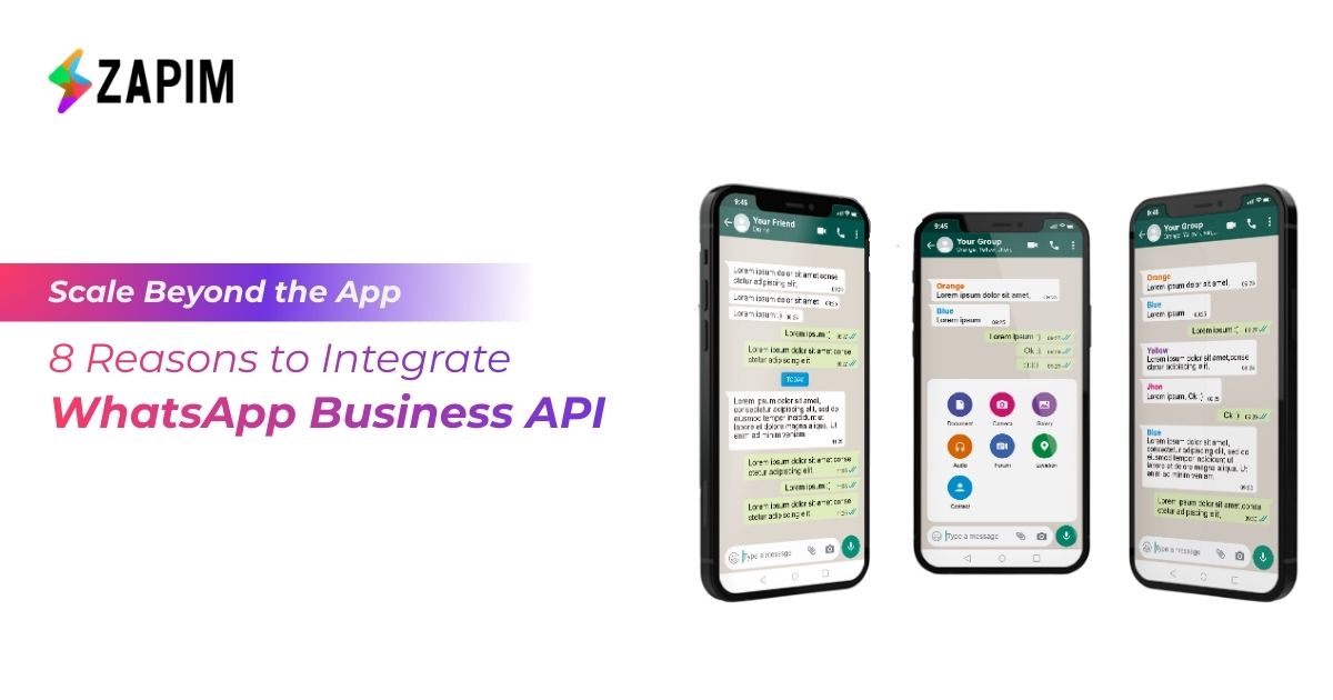 Scale Beyond the App: 8 Reasons to Integrate WhatsApp Business API