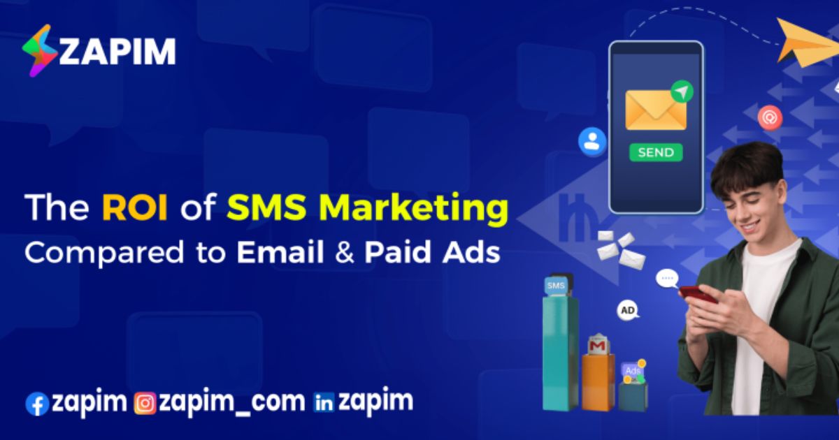 The ROI of SMS Marketing Compared to Email and Paid Ads