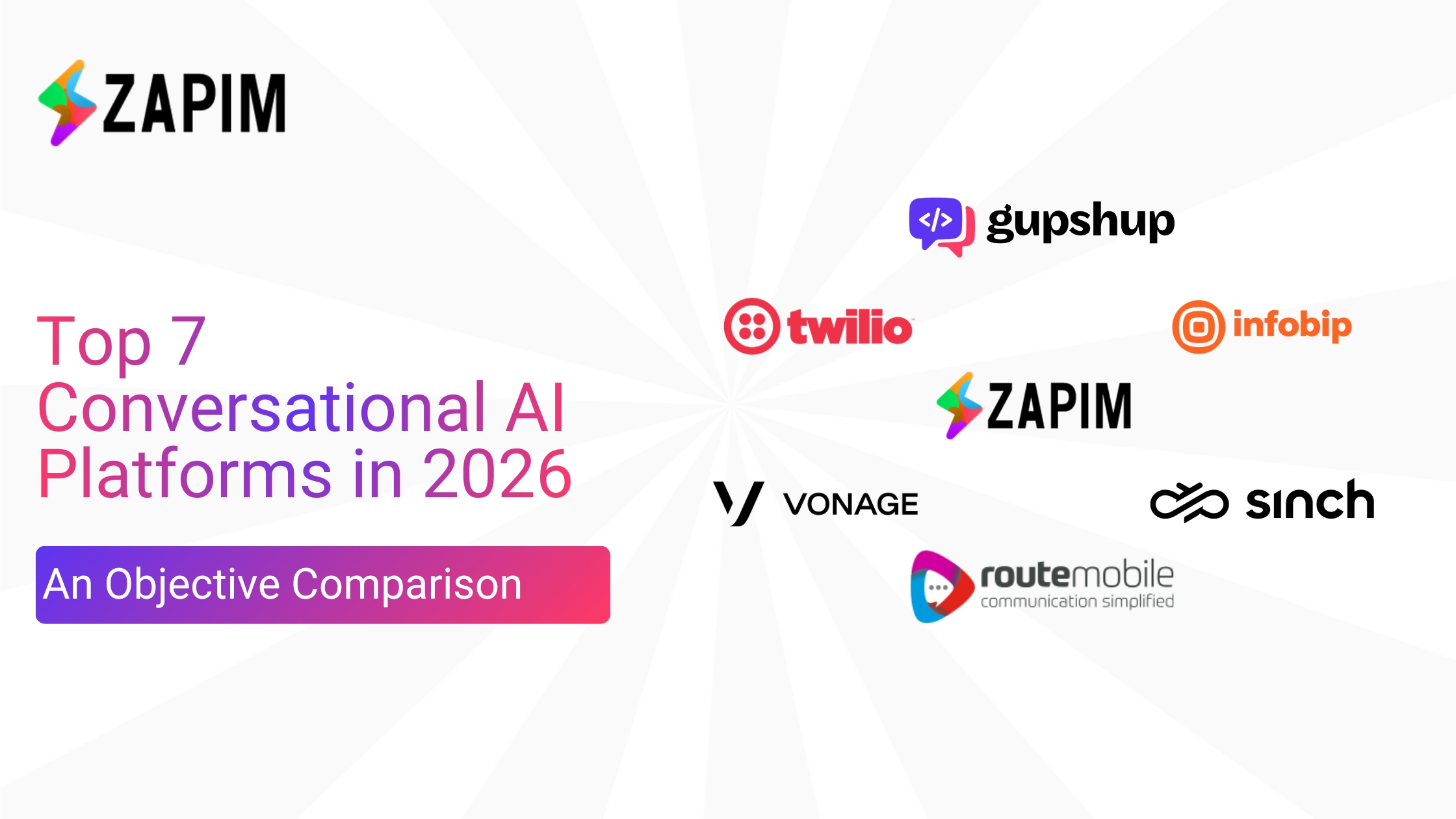 Top 7 Conversational AI Platforms in 2026: An Objective Comparison