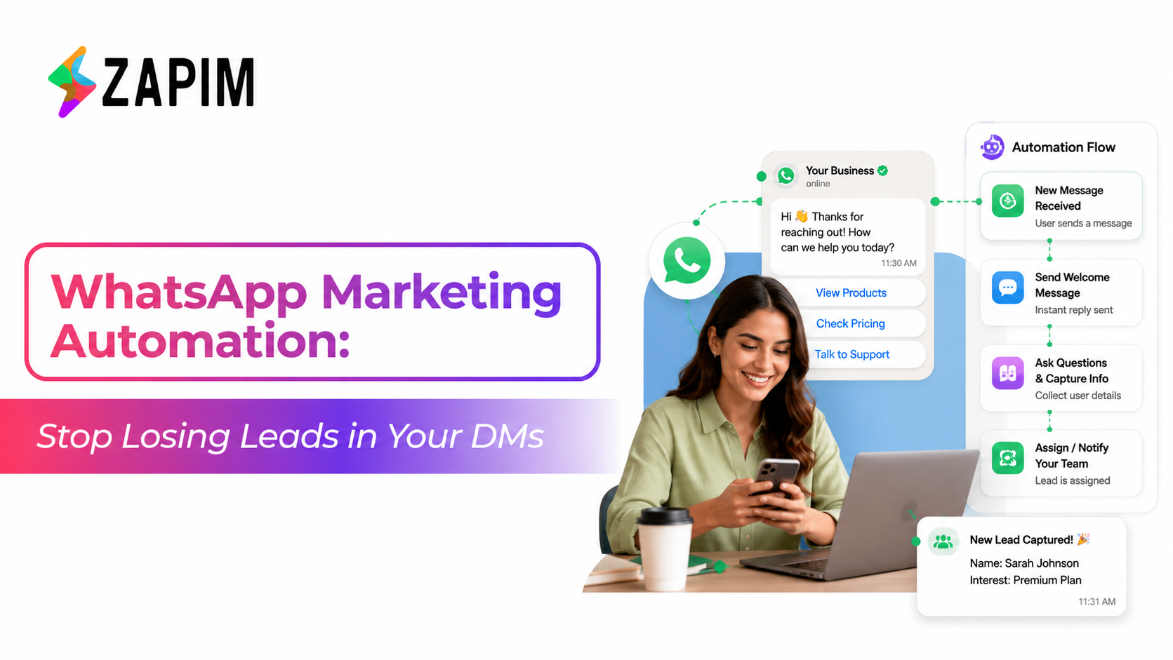 WhatsApp Marketing Automation: Stop Losing Leads in Your DMs